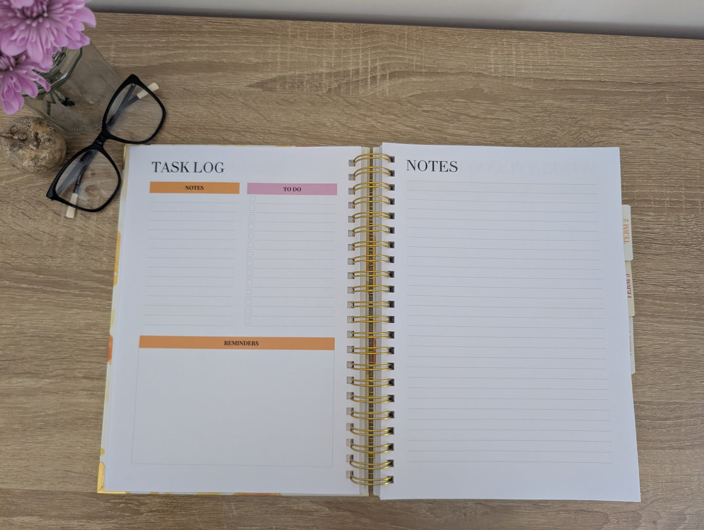 Seashells Teacher Planner