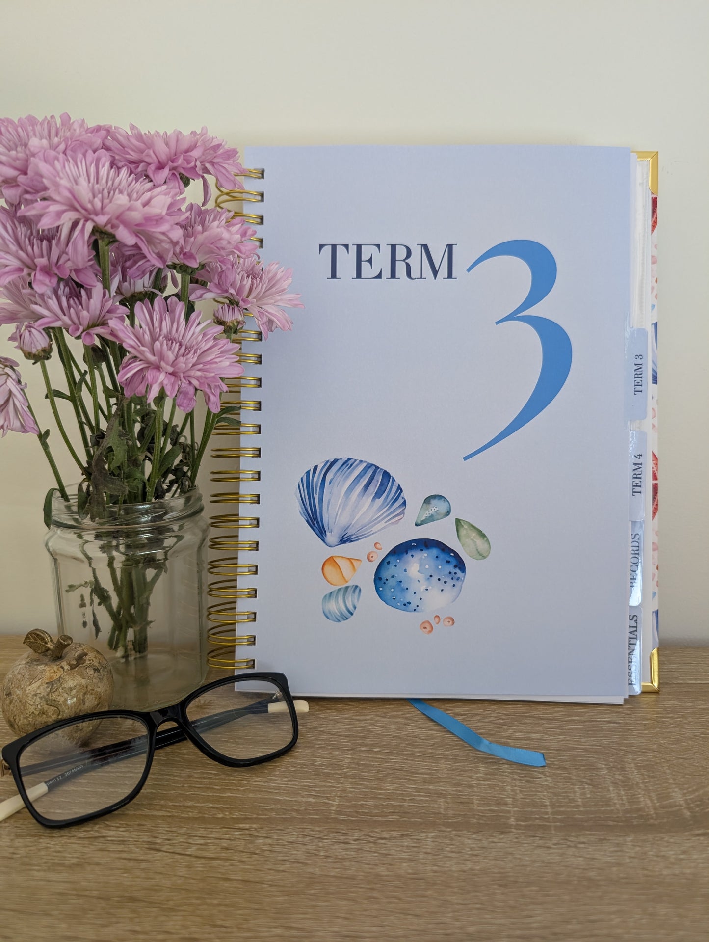 Seashells Teacher Planner