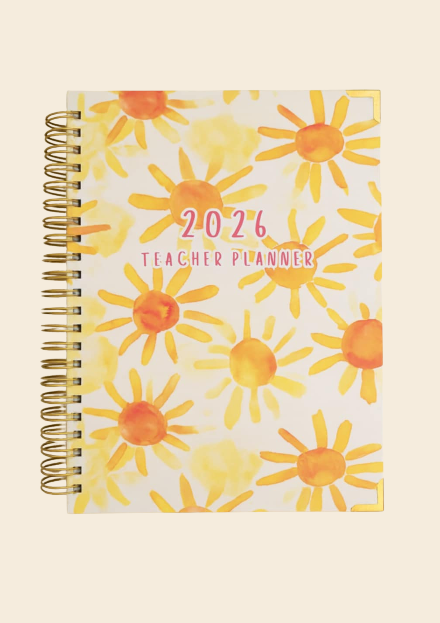 Sun 2026 Teacher Planner