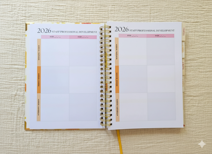 Sun 2026 Teacher Planner