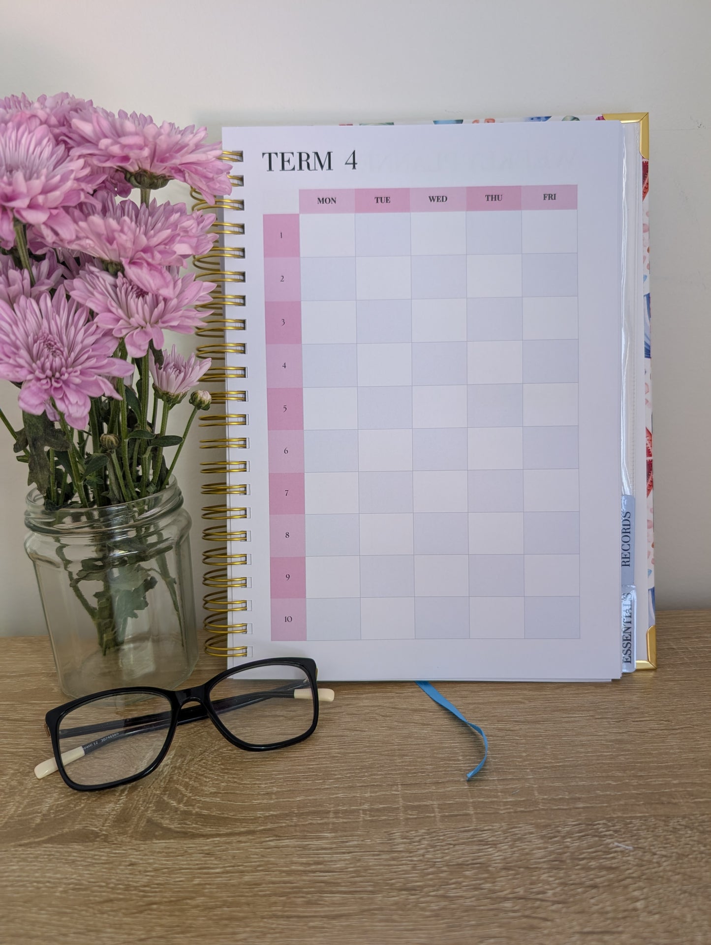 Sun Teacher Planner 2026