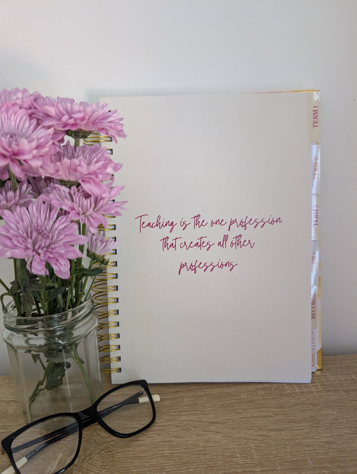 Sun Teacher Planner 2026